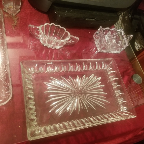 Shannon crystal serving set - Picture 5 of 6